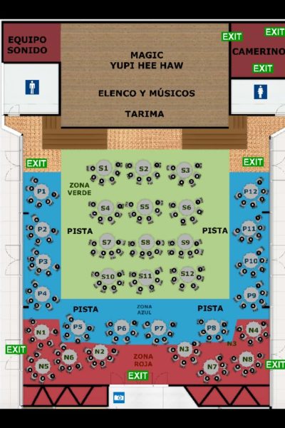 Mapa real Magic Yupi Hee Haw